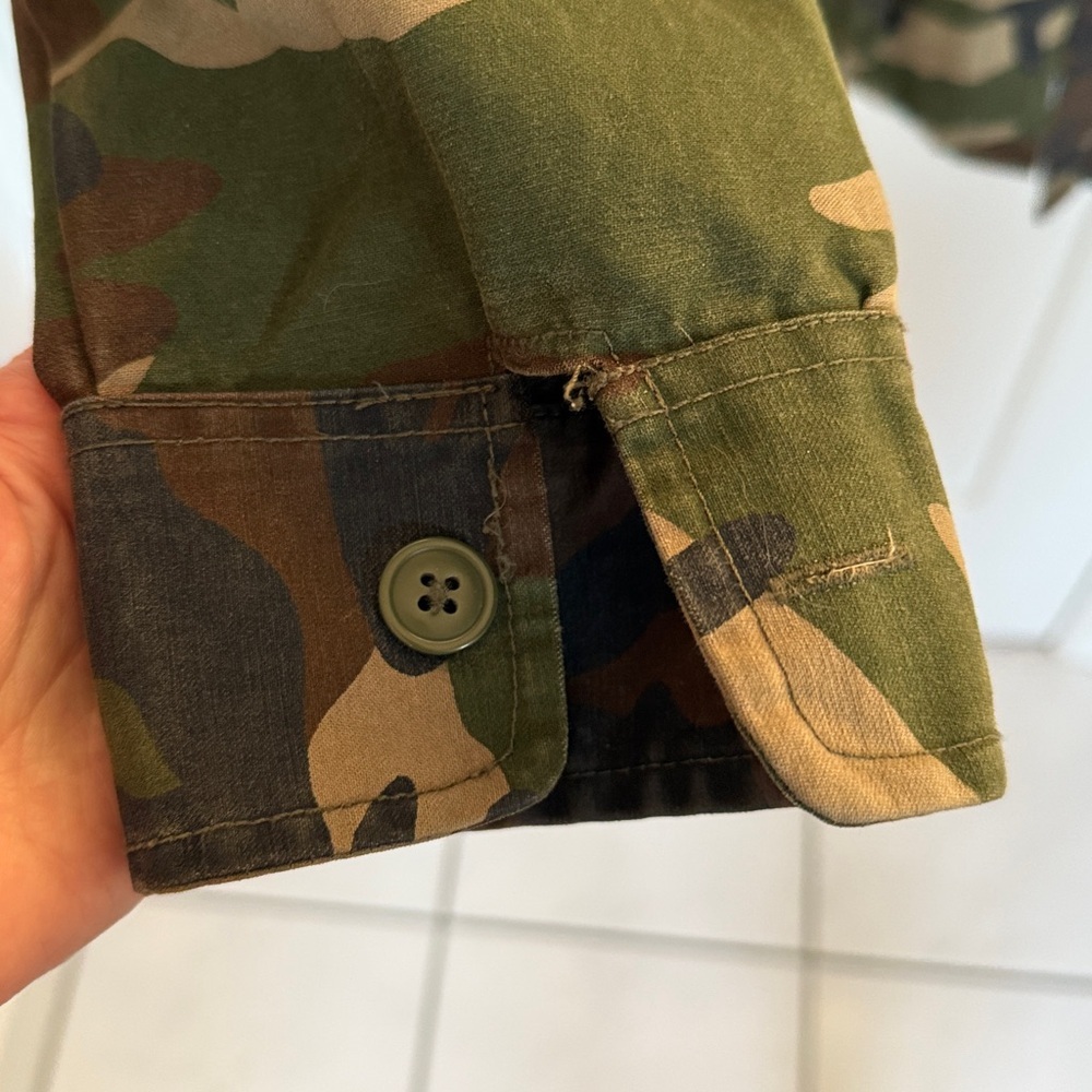 FOG Fear of God Collection One 2015-2016 Camo Army Jacket Vintage Rare - Picture 11 of 14